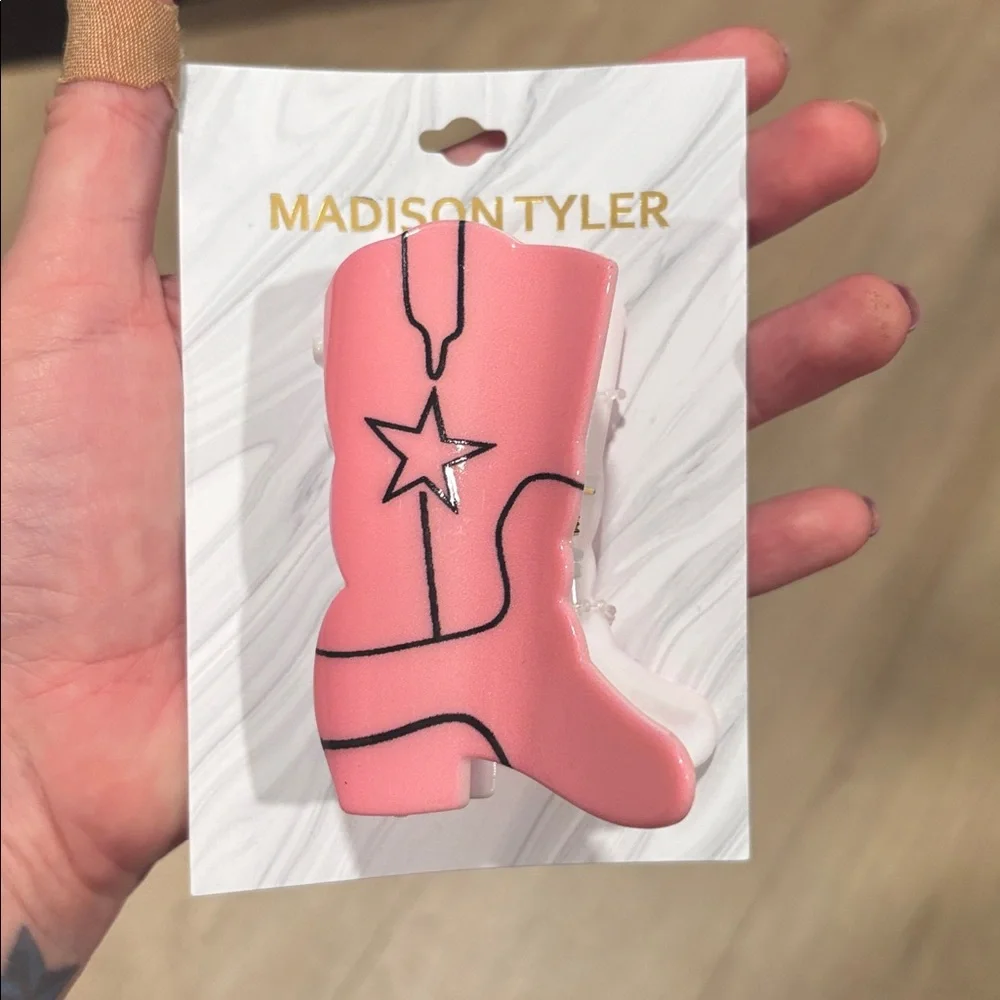 ✨ Pink Cowgirl Hair Clips ✨